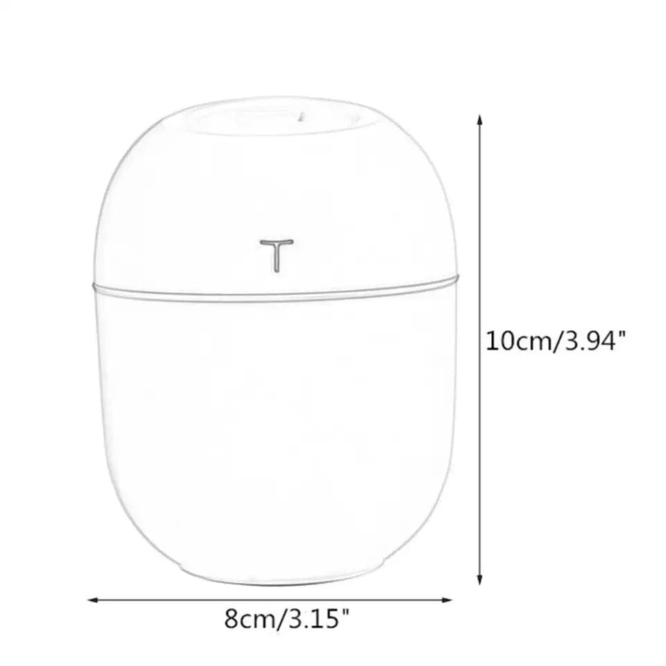 Mini Portable Ultrasonic Air Humidifer, Aroma Essential Oil Diffuser, USB Mist Maker, Mute Desktop Humidifier, LED Display Office Car Diffuser Mini Portable Ultrasonic Air Humidifer, Aroma Essential Oil Diffuser, USB Mist Maker, Mute Desktop Humidifier, LED Display Office Car Diffuser